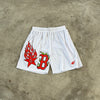 WHITE BOSTON SHORTS